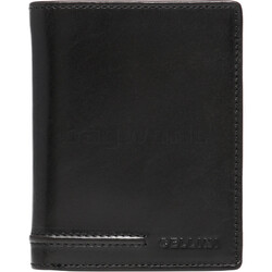 Cellini Men's Viper RFID Blocking Flap Leather Wallet Black MH211