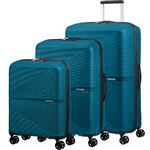 American Tourister Airconic Hardside Suitcase Set of 3 Deep Ocean 28186, 28187, 28188 with FREE Digital Luggage Scale 12775