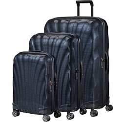 Samsonite C-Lite Hardside Suitcase Set of 3 Midnight 34679, 22860, 22862 with FREE Digital Luggage Scale 12775