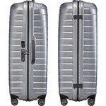 Samsonite Proxis Hardside Suitcase Set of 3 Silver 26035, 26042, 26043 with FREE Digital Luggage Scale 12775 - 3