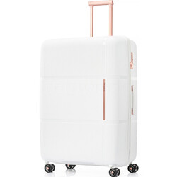 Samsonite Interlace Extra Large 81cm Hardcase Suitcase White 15816