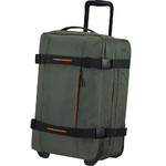 American Tourister Urban Track Small/Cabin 55cm Drop Bottom Wheel Duffel Dark Khaki 43163