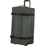 American Tourister Urban Track Large 78cm Drop Bottom Wheel Duffel Dark Khaki 43165