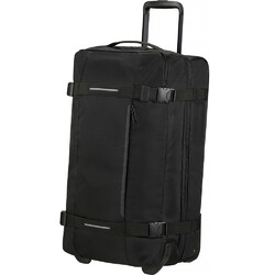 American Tourister Urban Track Medium 68cm Drop Bottom Wheel Duffel Asphalt Black 43164