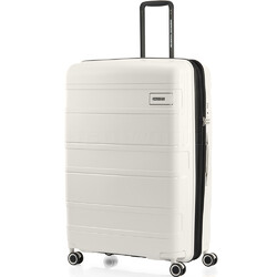 American Tourister Light Max Large 82cm Hardside Suitcase Off White 48200