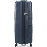 American Tourister Light Max Hardside Suitcase Set of 3 Navy 48198, 48199, 48200 with FREE Digital Luggage Scale 12775 - 3