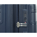 American Tourister Light Max Hardside Suitcase Set of 3 Navy 48198, 48199, 48200 with FREE Digital Luggage Scale 12775 - 6