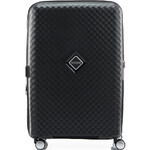 American Tourister Squasem Hardside Suitcase Set of 3 Black 45745, 45746, 45747 with FREE Memory Foam Pillow 21244 - 1