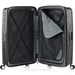 American Tourister Squasem Hardside Suitcase Set of 3 Black 45745, 45746, 45747 with FREE Memory Foam Pillow 21244 - 5