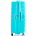 American Tourister Squasem Large 75cm Hardside Suitcase Aqua Blue 45747 - 3