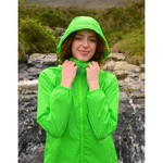 Mac In A Sac Neon Packable Waterproof Unisex Jacket Small Green NS - 2