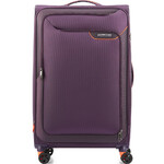 American Tourister Applite 4 Eco Softside Suitcase Set of 3 Purple 45822, 45823, 45824 with FREE Memory Foam Pillow 21244 - 1