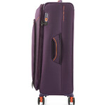 American Tourister Applite 4 Eco Softside Suitcase Set of 3 Purple 45822, 45823, 45824 with FREE Memory Foam Pillow 21244 - 3
