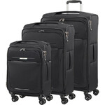 Samsonite B-Lite 5 Softside Suitcase Set of 3 Black 47922, 47923, 47924 with FREE Digital Luggage Scale 12775