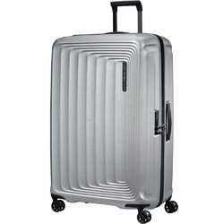 Samsonite Nuon Extra Large 81cm Hardcase Suitcase Matt Silver 34403
