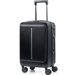 Samsonite Beamix Front Pocket 15.6" Laptop & Tablet Small/Cabin 55cm Hardside Suitcase Black 47130