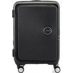 American Tourister Curio Book Opening Medium 68cm Hardside Suitcase Black 48233 - 1