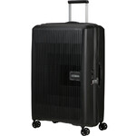 American Tourister Aerostep Large 77cm Hardside Suitcase Black 46821