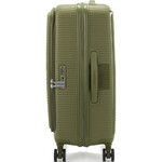 American Tourister Curio Book Opening Medium 68cm Hardside Suitcase Khaki 48233 - 3