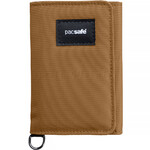 Pacsafe RFIDsafe RFID Blocking Trifold Wallet Tan 11005