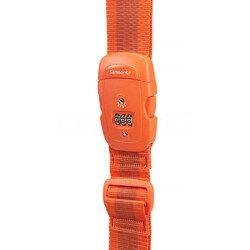 Samsonite Travel Accessories Luggage Strap with TSA Lock Orange 32447