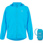 Mac In A Sac Neon Packable Waterproof Unisex Jacket Extra Large Blue NXL