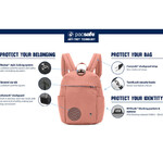 Pacsafe Citysafe CX Anti-Theft Petite Tablet Backpack Econyl Rose 20422 - 7