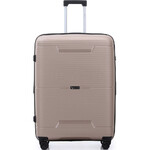 Qantas Byron Large 77cm Hardside Suitcase Champagne 2200L - 1