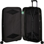 Samsonite Major-Lite Hardside Suitcase Set of 3 Black 47117, 47119, 47120 with FREE Memory Foam Pillow 21244 - 4