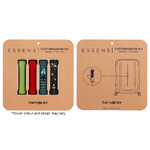 Samsonite Essens Hardside Suitcase Set of 3 Midnight Blue 46909, 46911, 46912 with FREE Memory Foam Pillow 21244 - 7