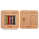 Samsonite Essens Hardside Suitcase Set of 3 Graphite 46909, 46911, 46912 with FREE Digital Luggage Scale 12775 - 7