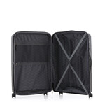 Qantas Noosa Large 75cm Hardside Suitcase Black QF23L - 5