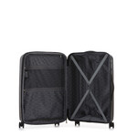 Qantas Noosa Medium 65cm Hardside Suitcase Black QF23M - 5