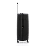 Qantas Noosa Hardside Suitcase Set of 3 Black QF23S, QF23M, QF23L with FREE Memory Foam Pillow 21244 - 4