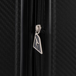 Qantas Noosa Hardside Suitcase Set of 3 Black QF23S, QF23M, QF23L with FREE Memory Foam Pillow 21244 - 7