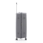 Qantas Noosa Hardside Suitcase Set of 3 Silver QF23S, QF23M, QF23L with FREE Memory Foam Pillow 21244 - 4