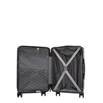 Qantas Rome Small/Cabin 55cm Hardside Suitcase Black QF25S - 5