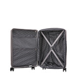 Qantas Rome Medium 66cm Hardside Suitcase Charcoal QF25M - 5
