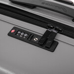 Qantas Rome Medium 66cm Hardside Suitcase Charcoal QF25M - 6