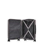 Qantas Rome Small/Cabin 55cm Hardside Suitcase Charcoal QF25S - 5