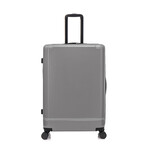 Qantas Rome Hardside Suitcase Set of 3 Charcoal QF25S, QF25M, QF25L with FREE Memory Foam Pillow 21244 - 1