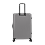 Qantas Rome Hardside Suitcase Set of 3 Charcoal QF25S, QF25M, QF25L with FREE Memory Foam Pillow 21244 - 2