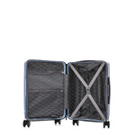 Qantas Rome Small/Cabin 55cm Hardside Suitcase Blue QF25S - 5