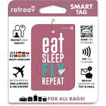 Retreev Smart Tag Eat Sleep Fly Repeat SMART