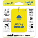 Retreev Smart Bag Tag Life's a Beach SMART