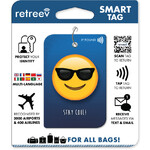 Retreev Smart Bag Tag Emoji Sunglasses SMART