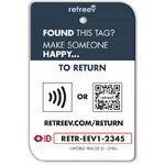 Retreev Smart Bag Tag Emoji Sunglasses SMART - 2