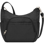 Travelon Classic Anti-Theft Crossbody Bucket Bag Black 42757