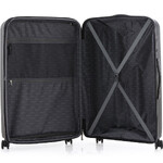 Qantas Noosa Large 75cm Hardside Suitcase Black QF23L - 5