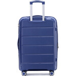 Qantas Noosa Medium 65cm Hardside Suitcase Navy QF23M - 2